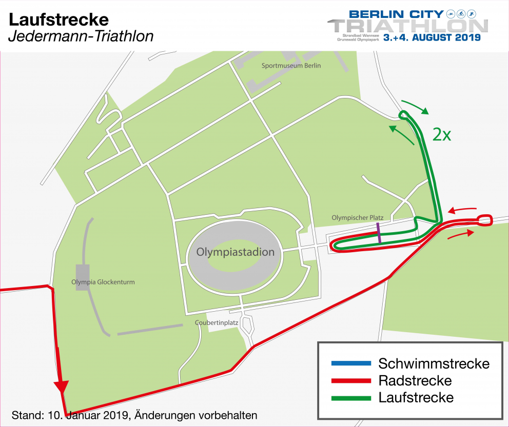 1_Triathlon Berlin 2019_Laufstrecke_Jedermann_01